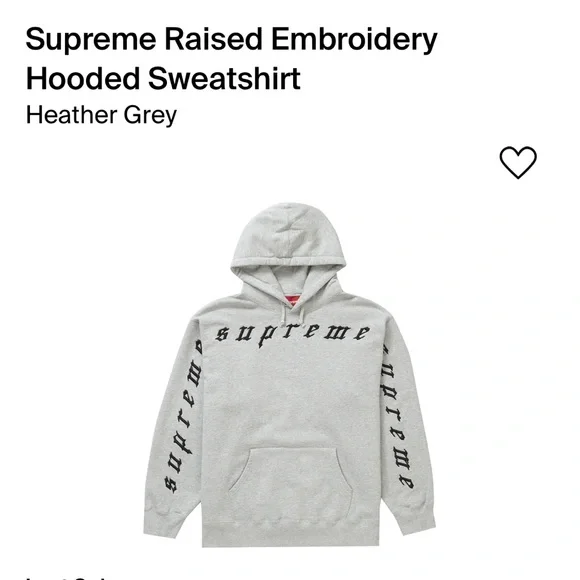 Supreme Embroidery - Picture 1 of 2